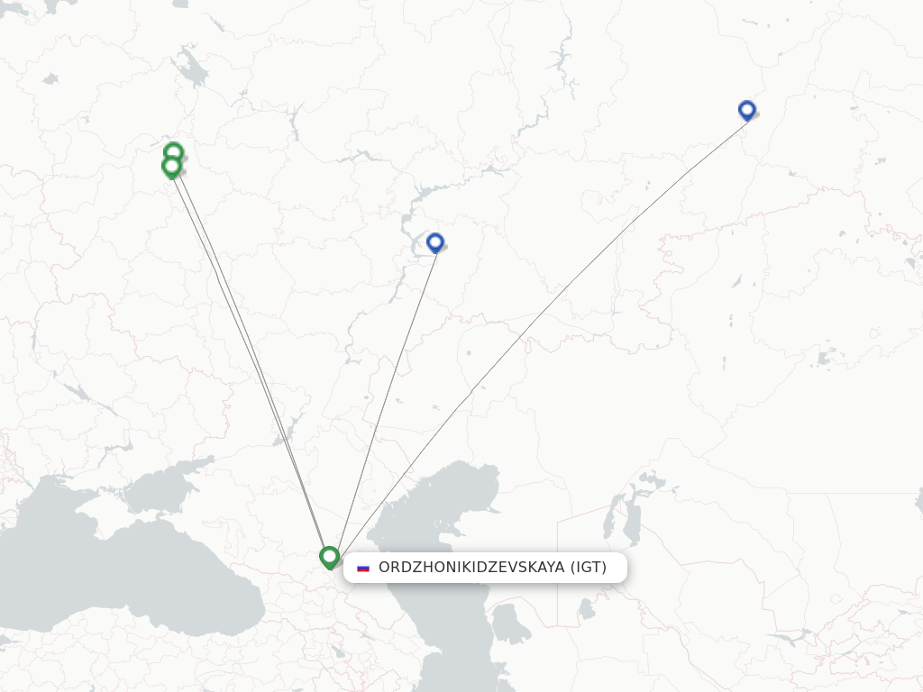 Ordzhonikidzevskaya IGT route map