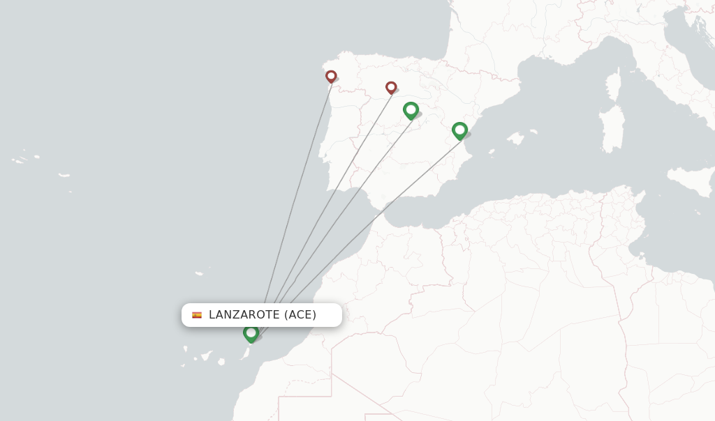 Iberia flights from Lanzarote, ACE - FlightsFrom.com