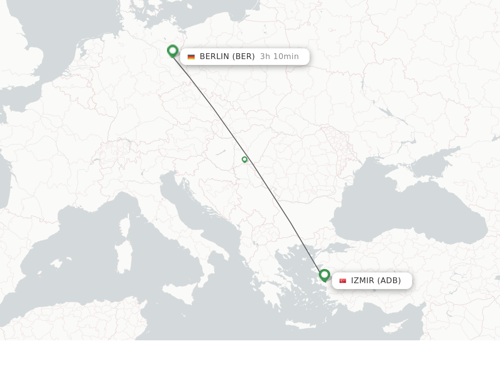 Flight Ord To Berlin Map