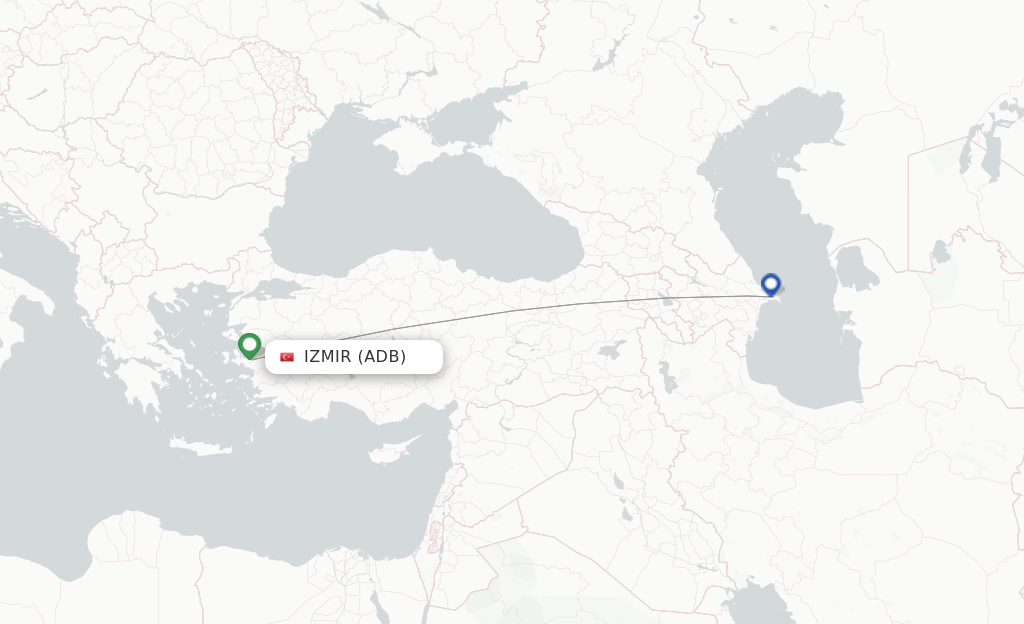 AZAL flights from Izmir, ADB - FlightsFrom.com