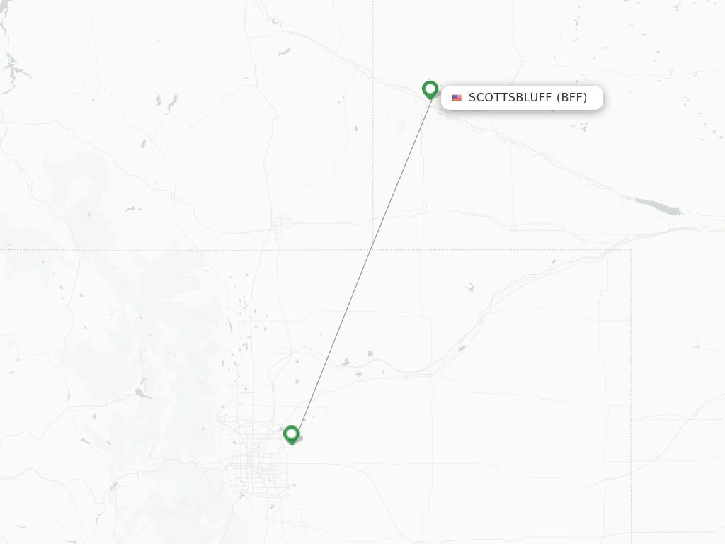 Scottsbluff BFF route map