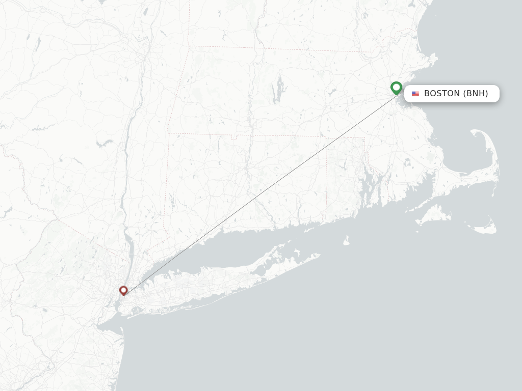 Boston BNH route map