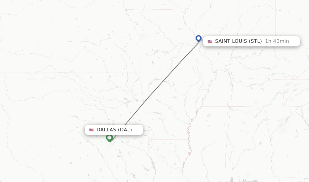 Flights From Dallas To Saint Louis