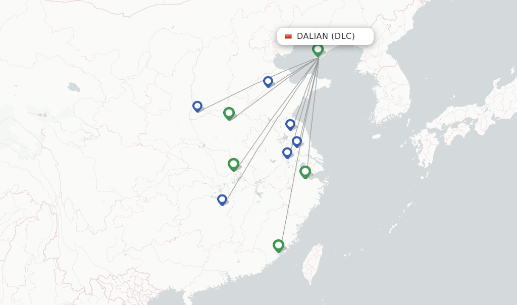XiamenAir flights from Dalian, DLC - FlightsFrom.com
