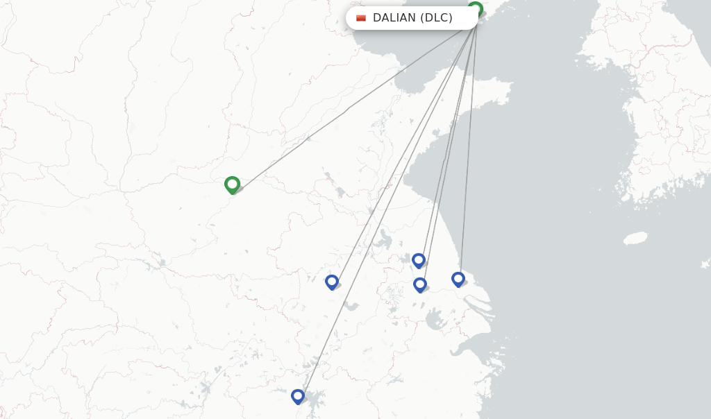 Shenzhen Airlines flights from Dalian, DLC - FlightsFrom.com