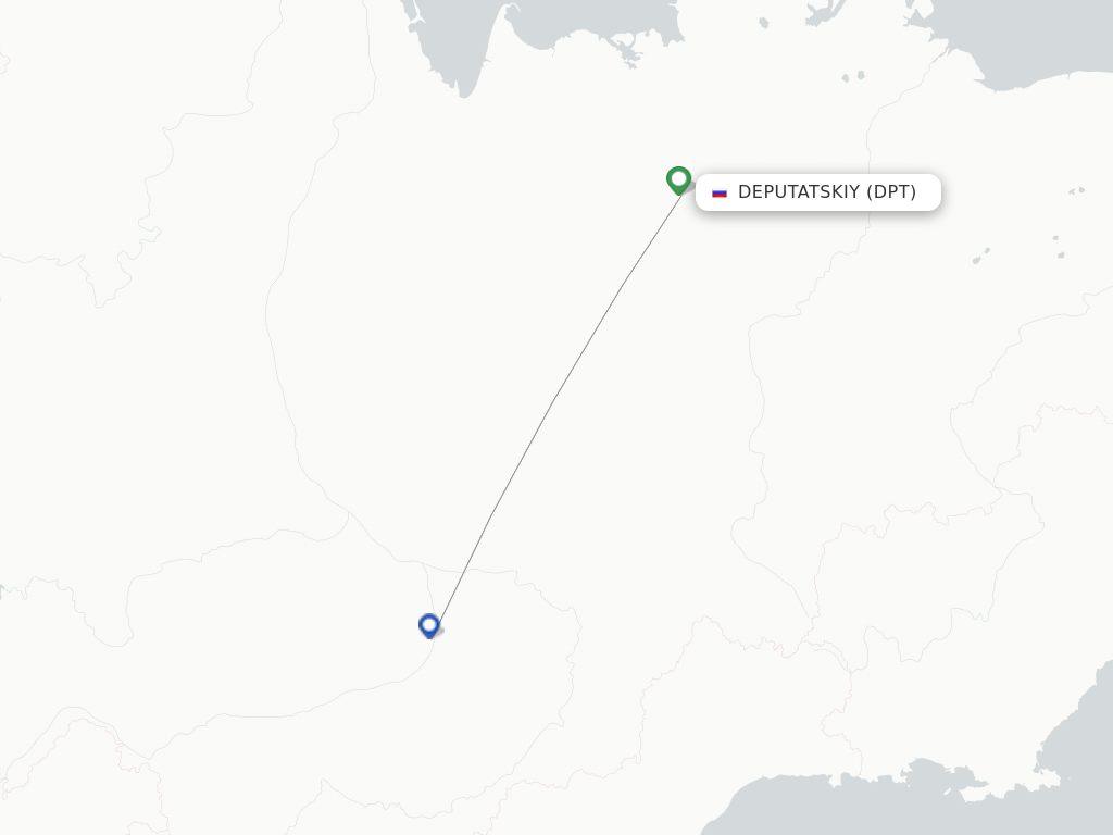 Deputatskiy DPT route map
