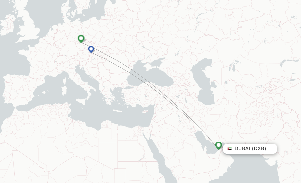 Dxb Way Finding SmartWings flights from Dubai, DXB - FlightsFrom.com