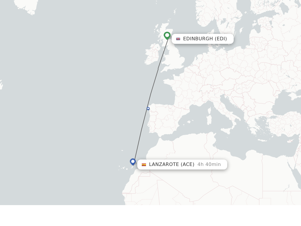 how many cigarettes from lanzarote to scotland Direct (non-stop) flights from Edinburgh to Lanzarote - schedules