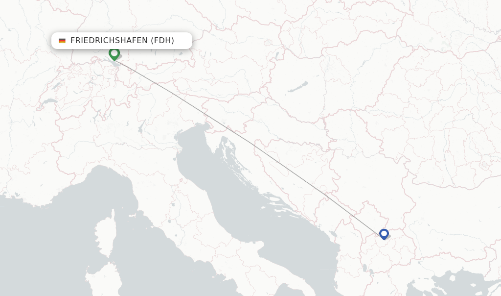 Wizz Air flights from Friedrichshafen, FDH - FlightsFrom.com