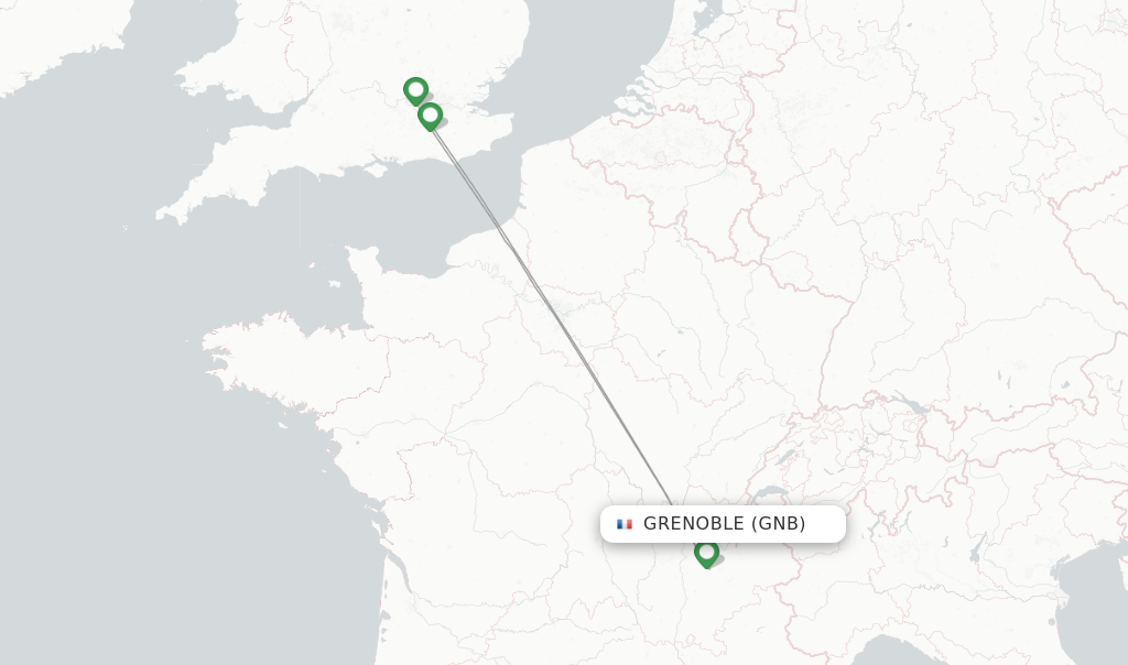 British Airways flights from Grenoble, GNB - FlightsFrom.com