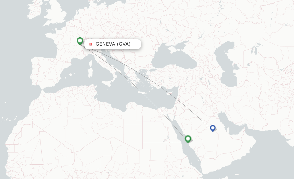 Saudia flights from Geneva, GVA - FlightsFrom.com