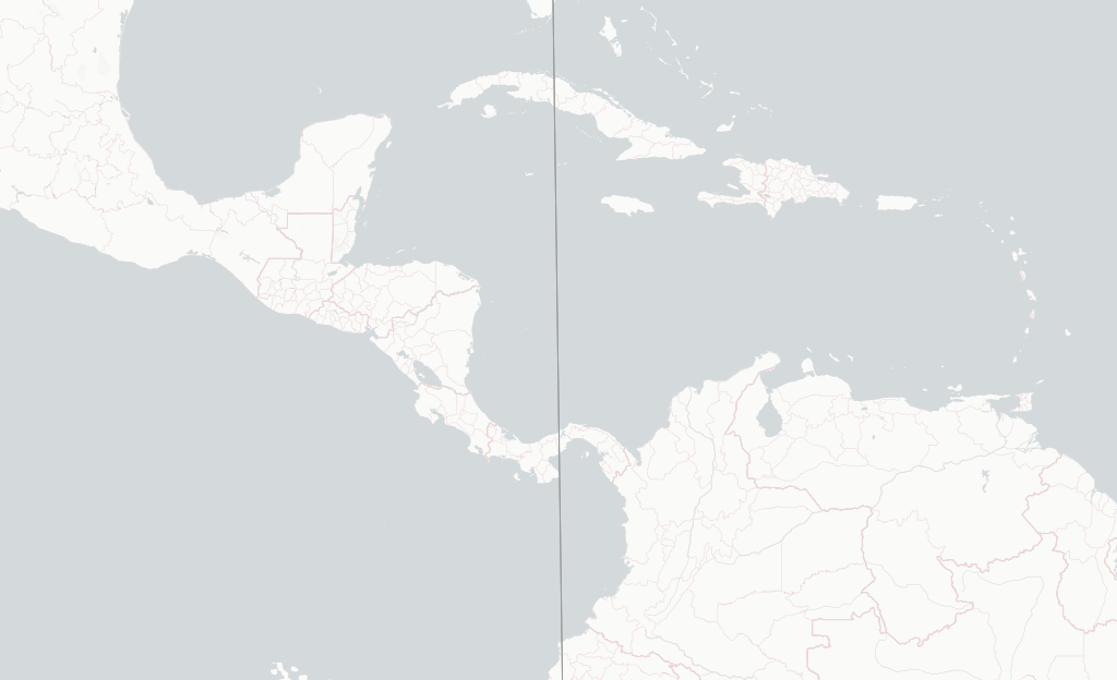 Route map with flights from Guayaquil with American Airlines
