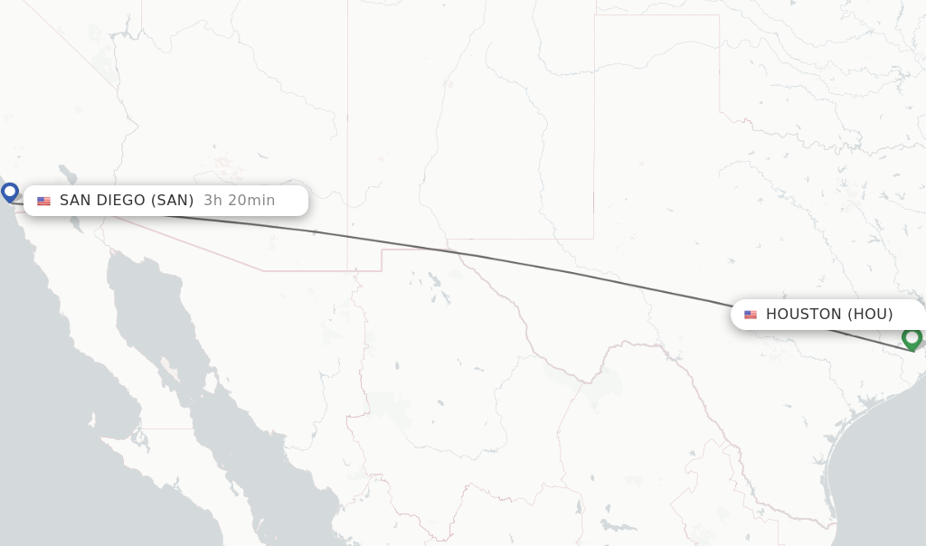 How Long Flight To San Diego
