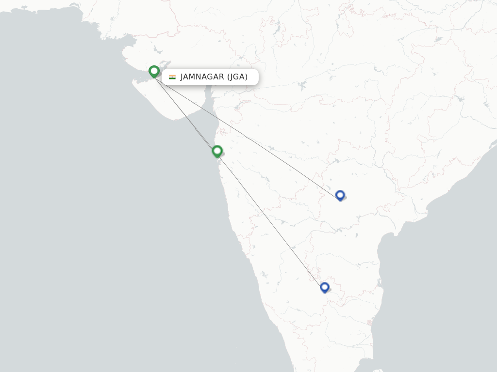 Jamnagar JGA route map
