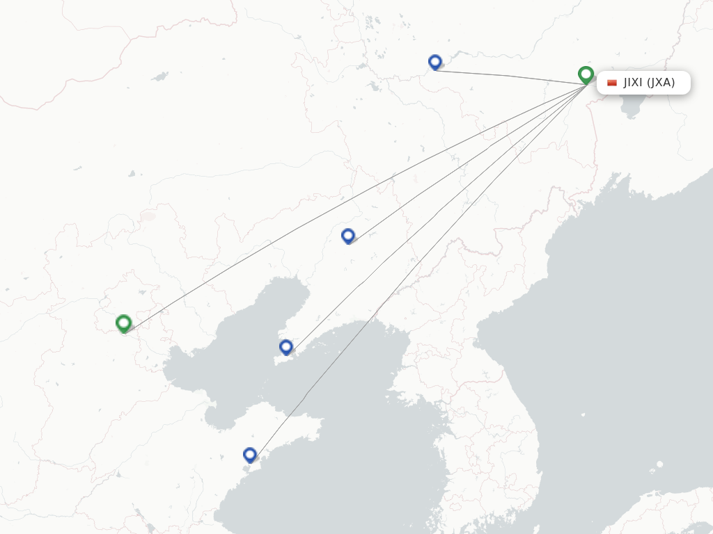 Jixi JXA route map