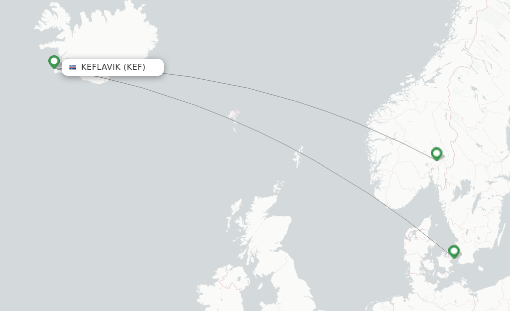 lørdag Gør det tungt Citron SAS flights from Reykjavik, KEF - FlightsFrom.com