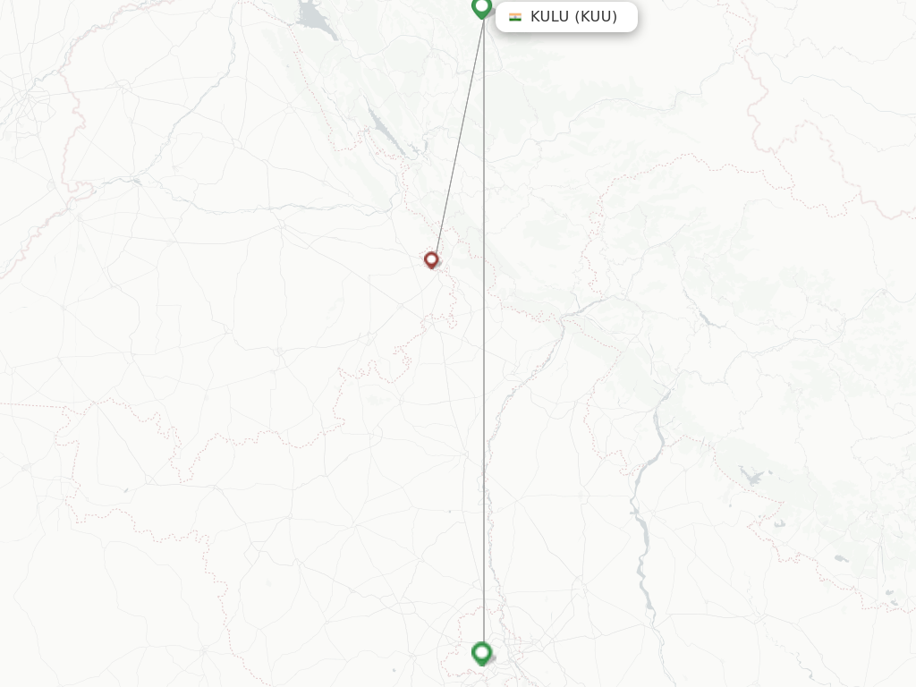 Kulu KUU route map