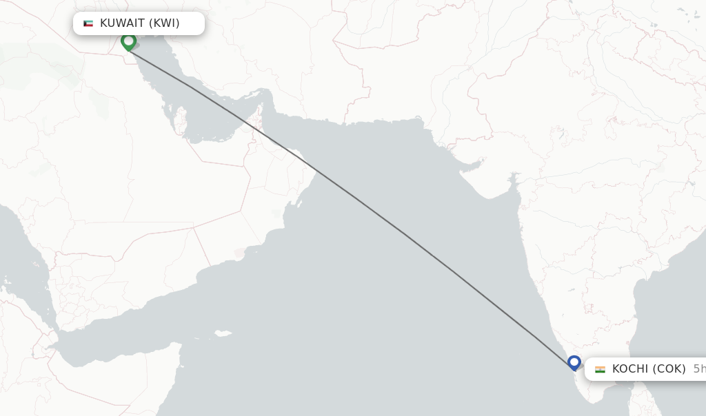 direct-non-stop-flights-from-kuwait-to-kochi-schedules