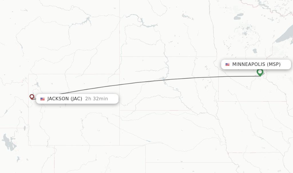 Direct non stop Flights From Minneapolis To Jackson Schedules 