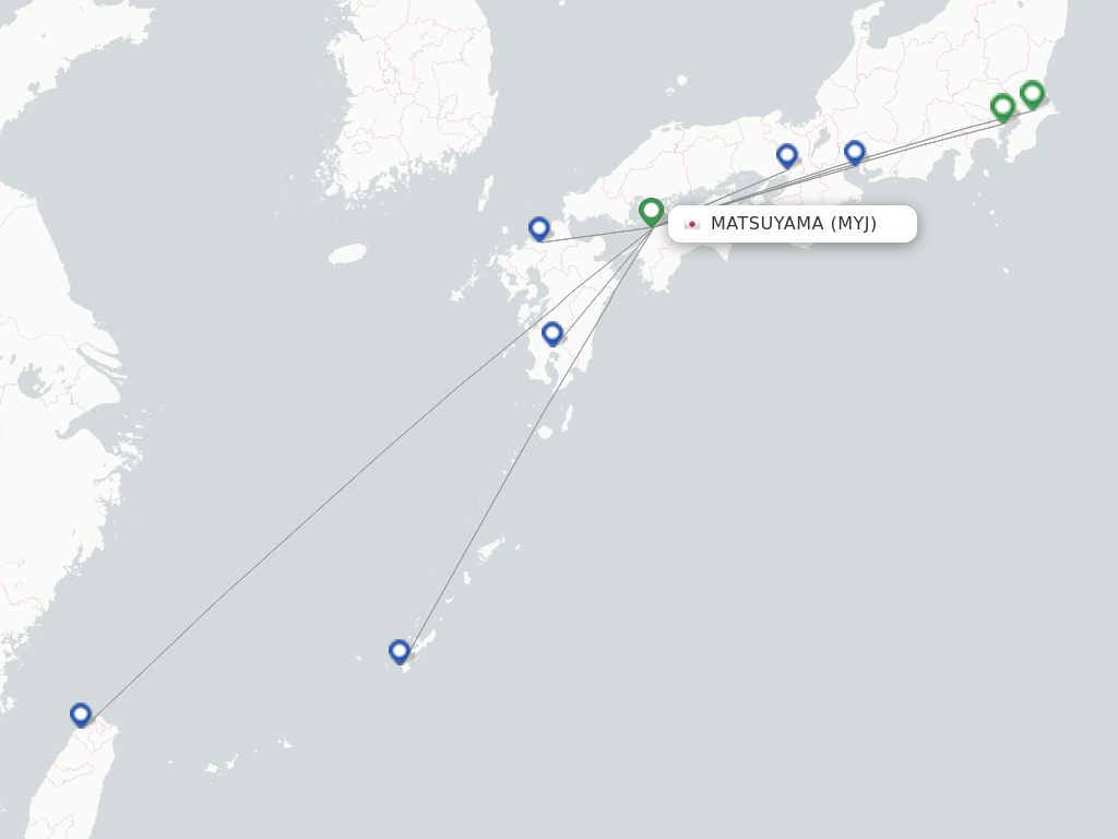 Matsuyama MYJ route map