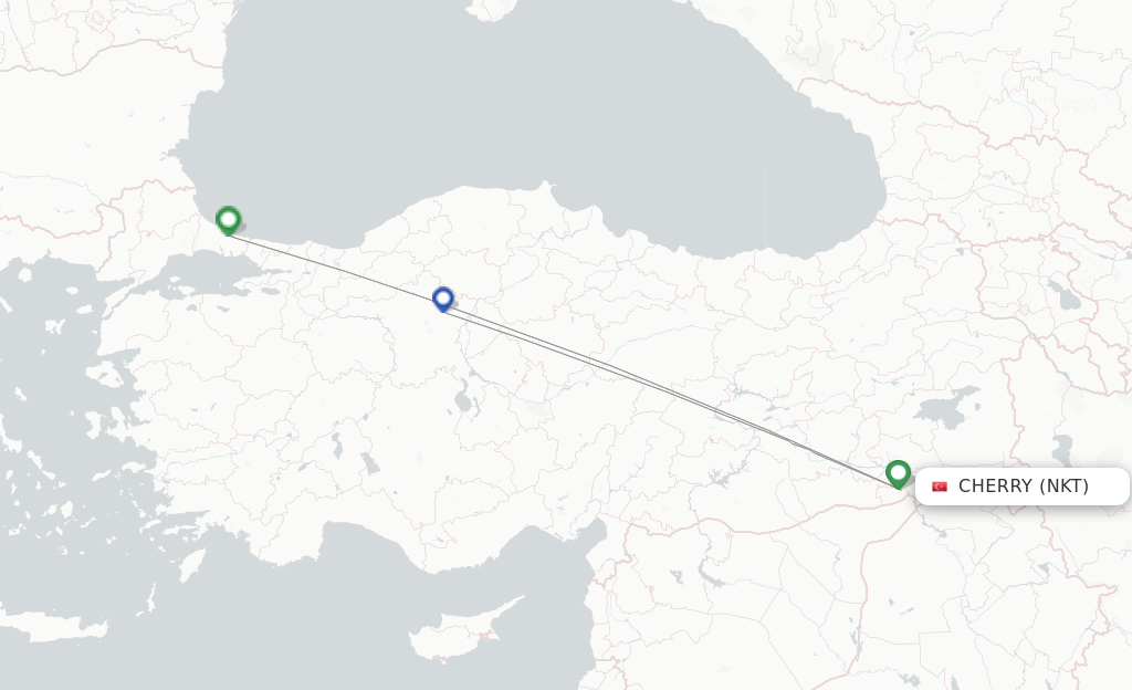 Cizre NKT route map