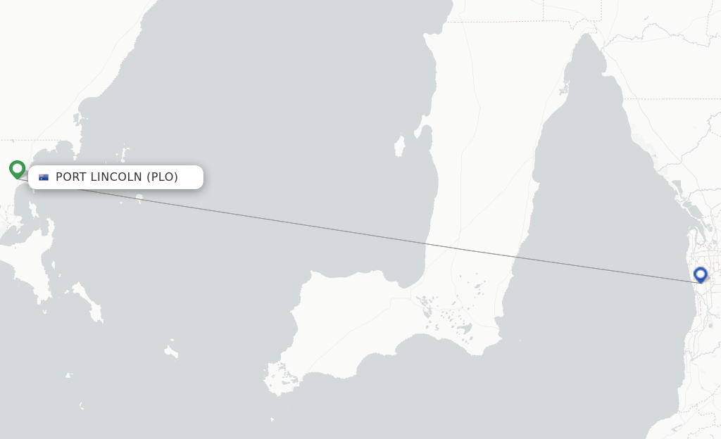 Port Lincoln PLO route map