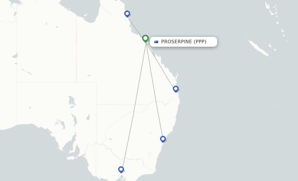 Proserpine PPP route map
