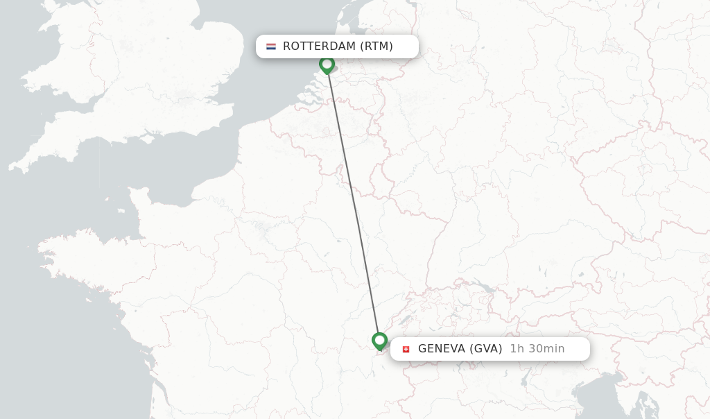 (non-stop) flights from Rotterdam to - schedules - FlightsFrom.com