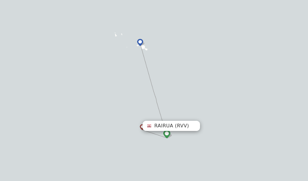 Rairua flight map