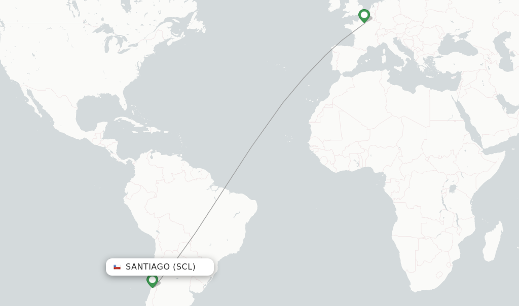 Air France flights from Santiago, SCL - FlightsFrom.com