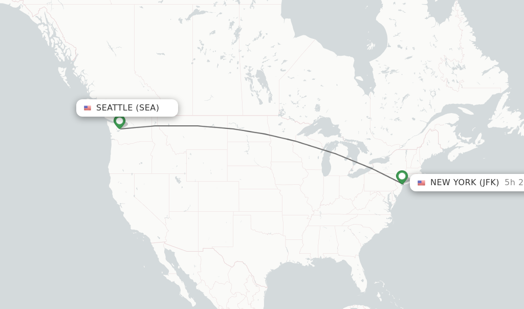 trip from seattle to new york city
