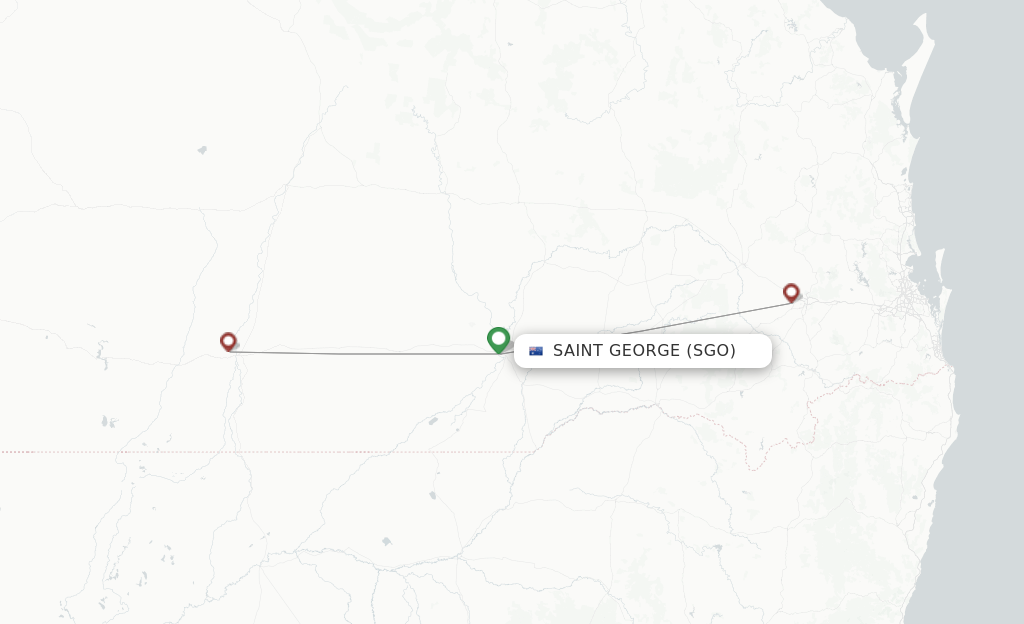 Saint George SGO route map