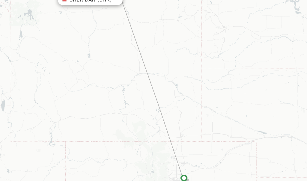 United flights from Sheridan, SHR - FlightsFrom.com