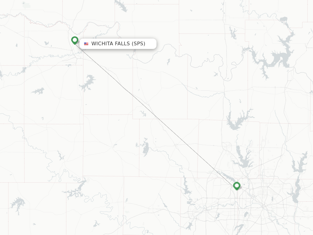 Wichita Falls SPS route map