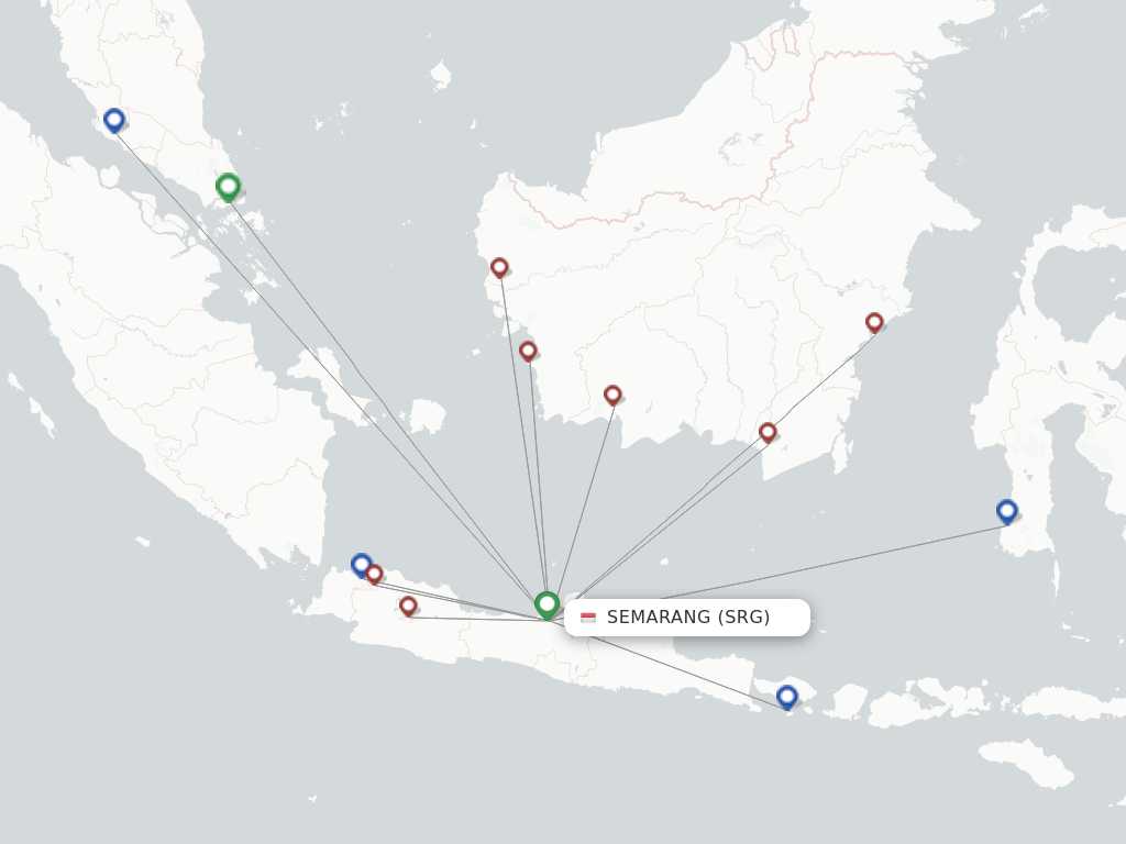 Semarang SRG route map