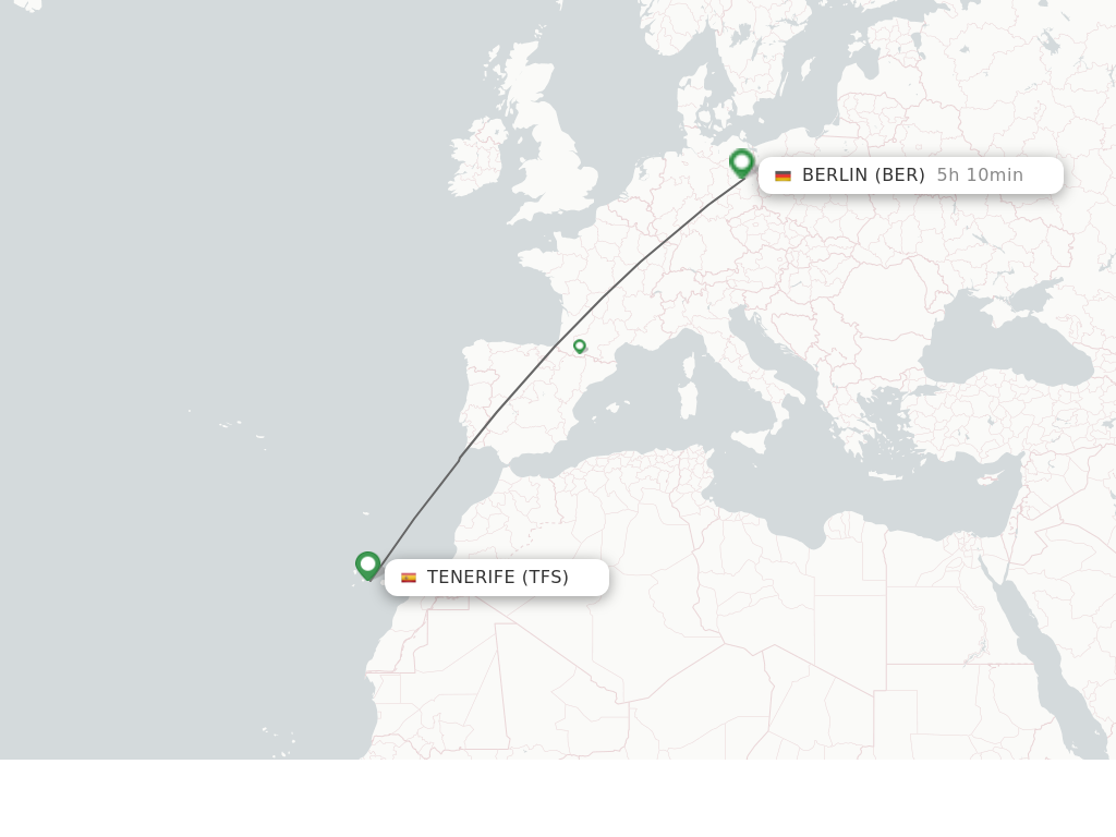 Wie Lange Fliegt Man Von Berlin Nach Teneriffa