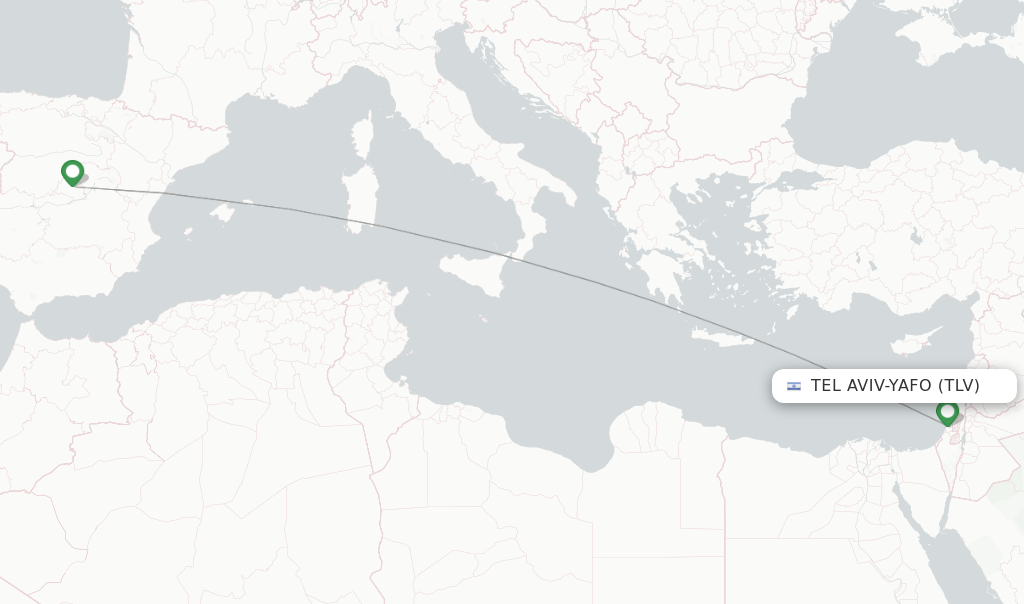 Air Europa flights from Tel Aviv-Yafo, TLV - FlightsFrom.com
