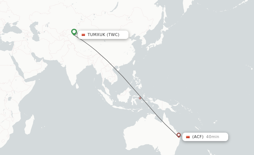 Flights from Tumushuke to Alaer route map