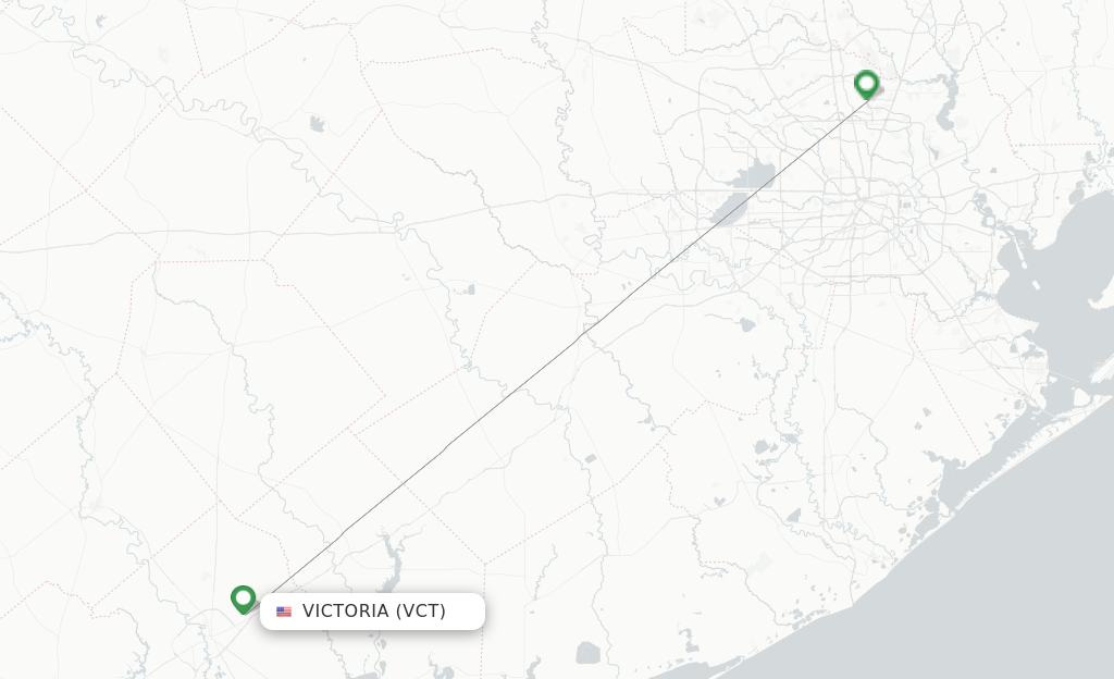 Victoria VCT route map