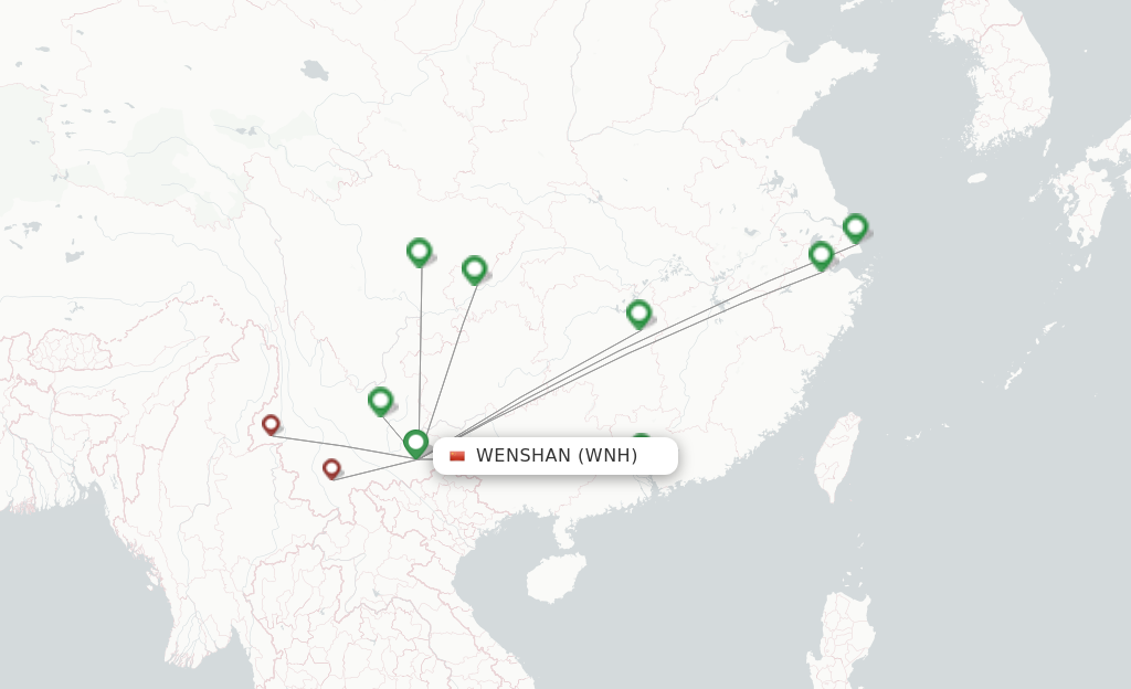 Wenshan WNH route map