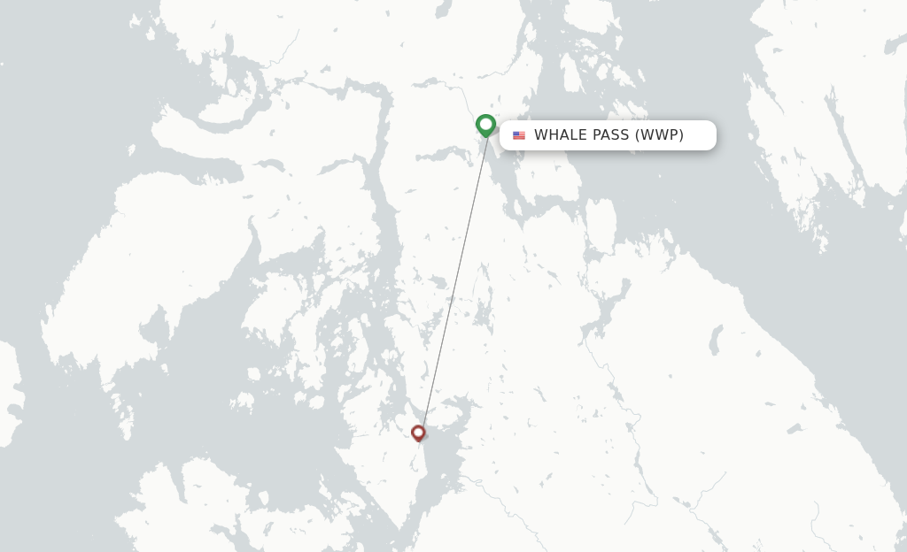 Whale Pass WWP route map