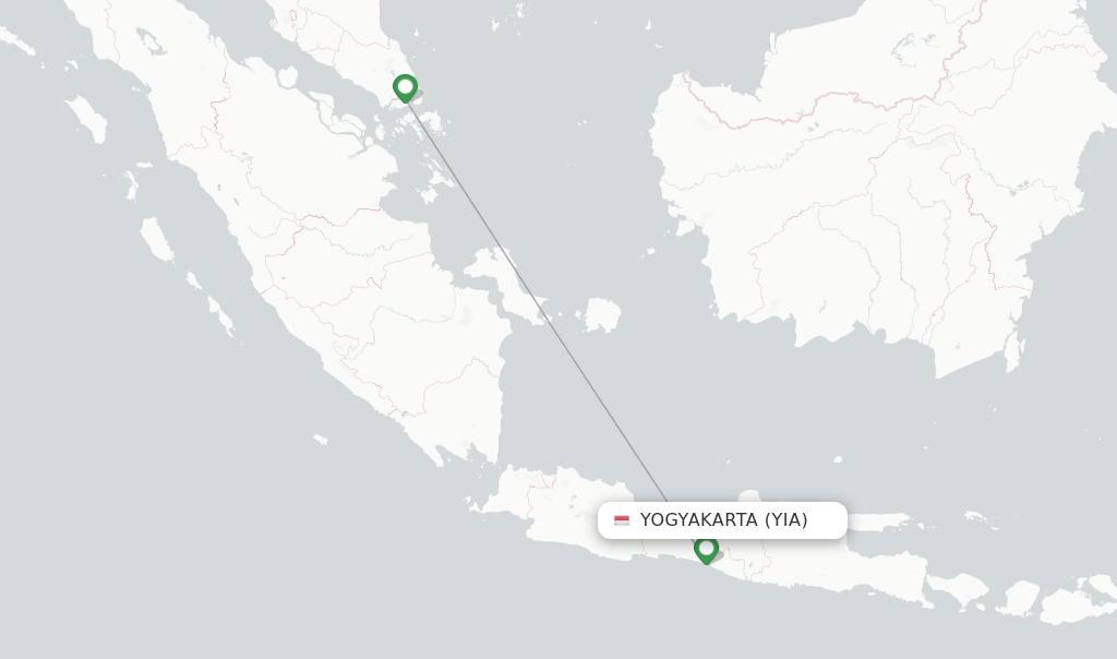 Scoot Flight Map Scoot flights from Yogyakarta, YIA - FlightsFrom.com